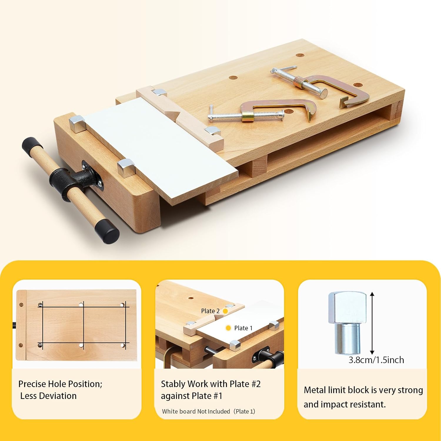 Woodworking Bench Vise - Hard Wood Work Bench Woodworking Vise