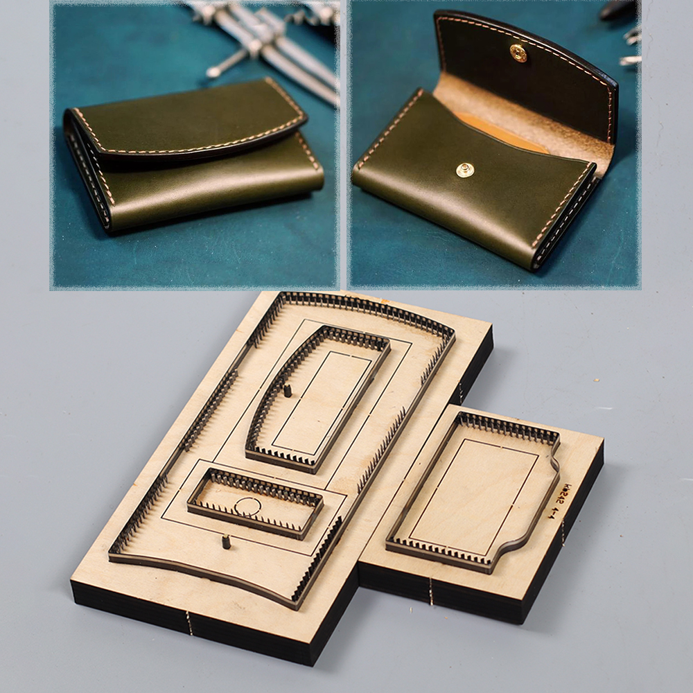 Woodworking Veneer Cutter - 106x68x20mm wallet cardholder leather craft cutting