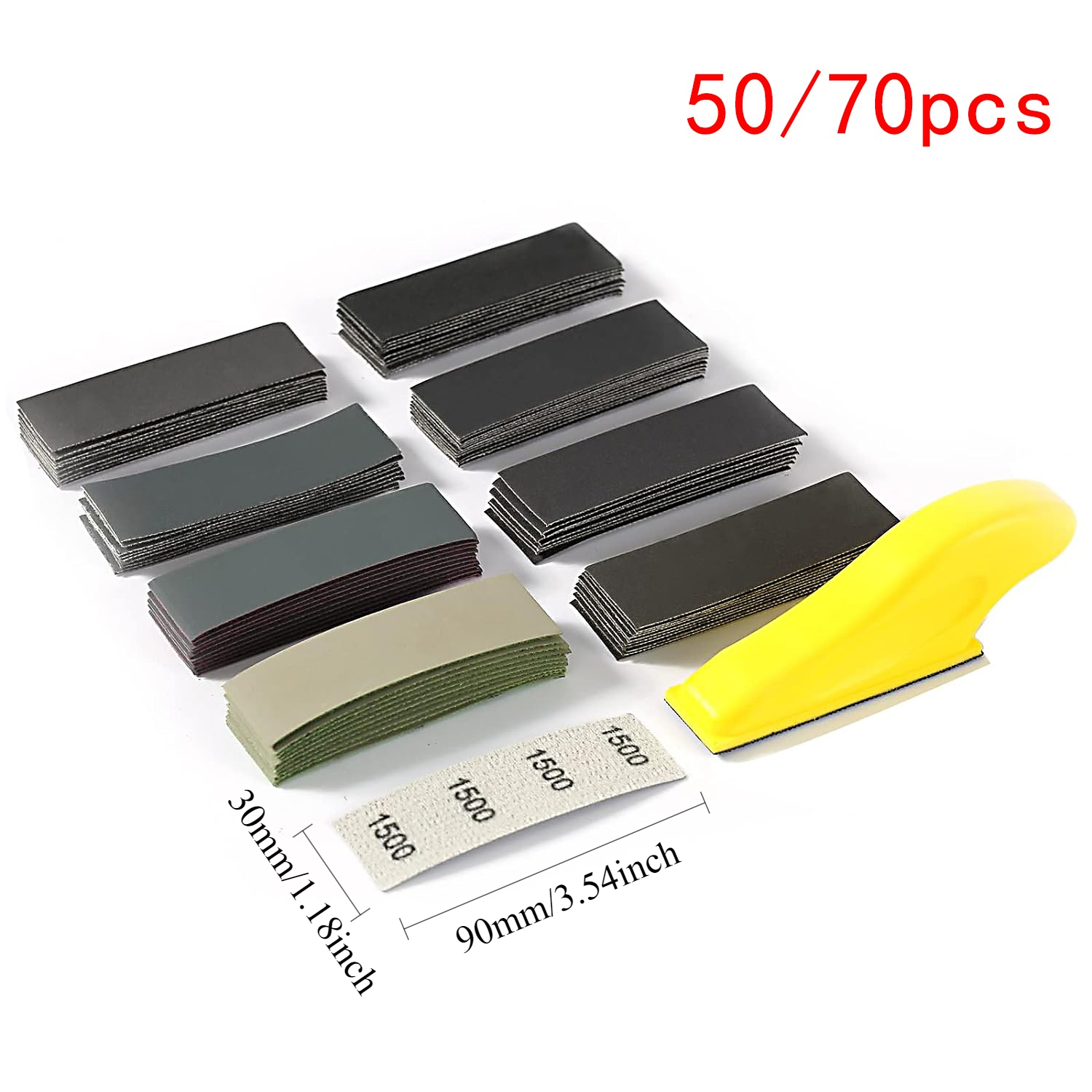Woodworking Kits - 71/51PCS Micro Detail Sander Paper Kit