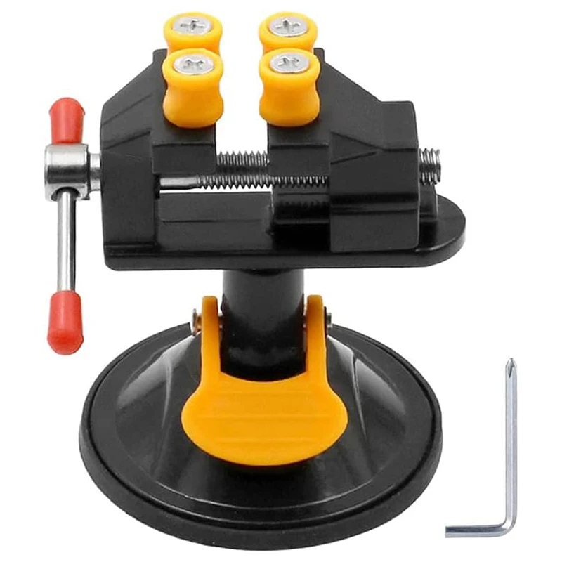 Woodworking Bench Vise - Jewelry Vice Vise Stand Rotatable Drill
