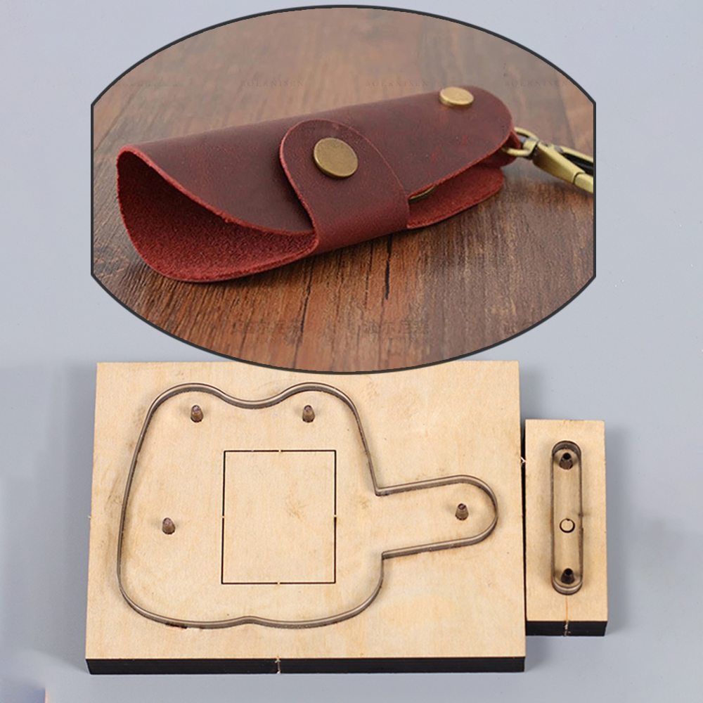 Woodworking Veneer Cutter - 10x5cm key bag leather craft cutting