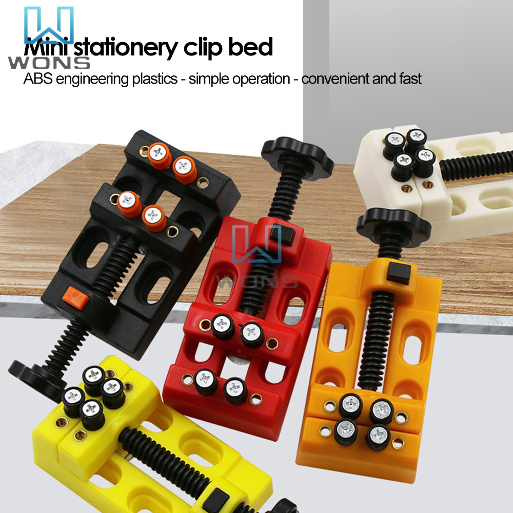 Woodworking Bench Vise - Quick Eight-hole Vise Fixed Clamps Mini