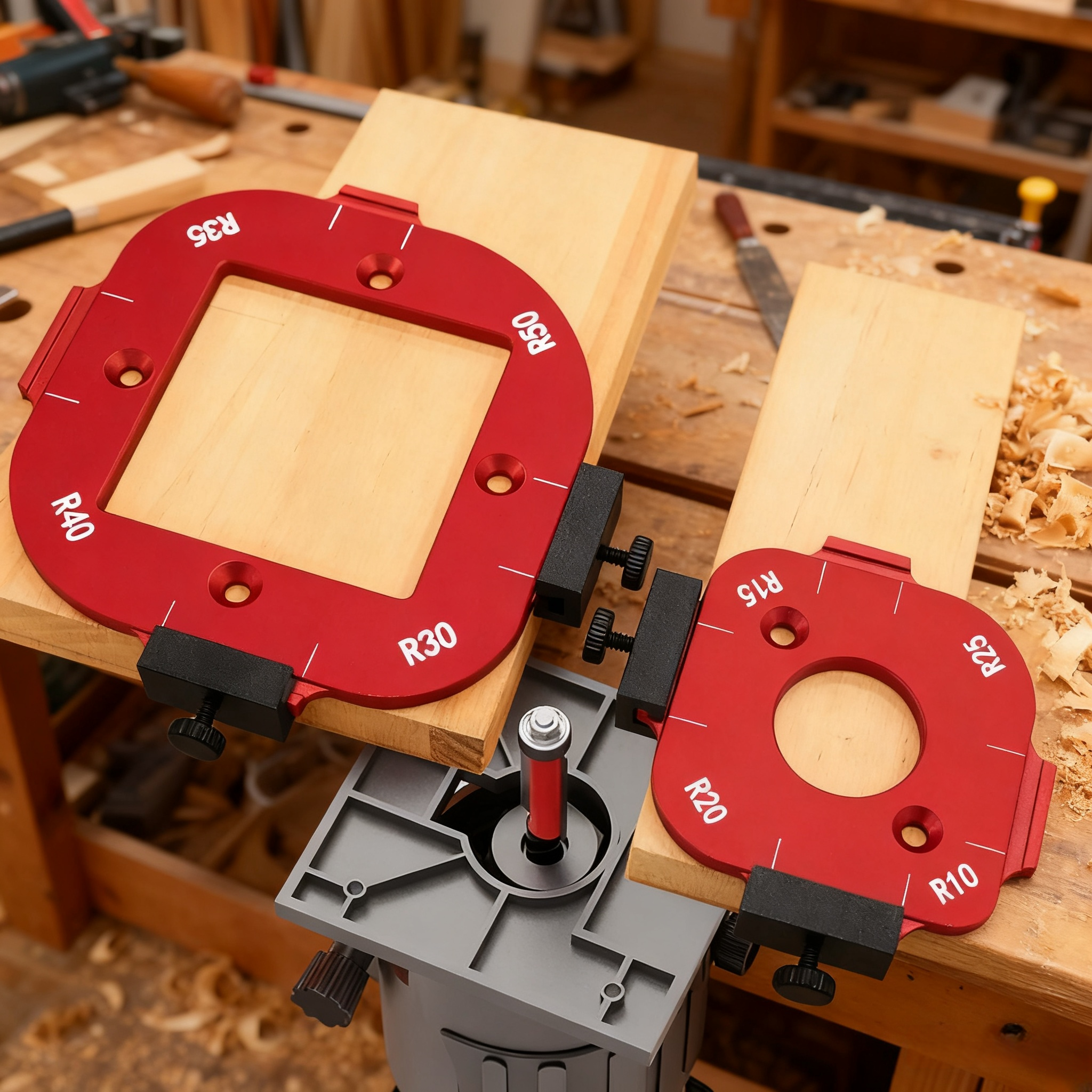 Woodworking Project - 2pcs Woodworking Router Corner Radius Arc