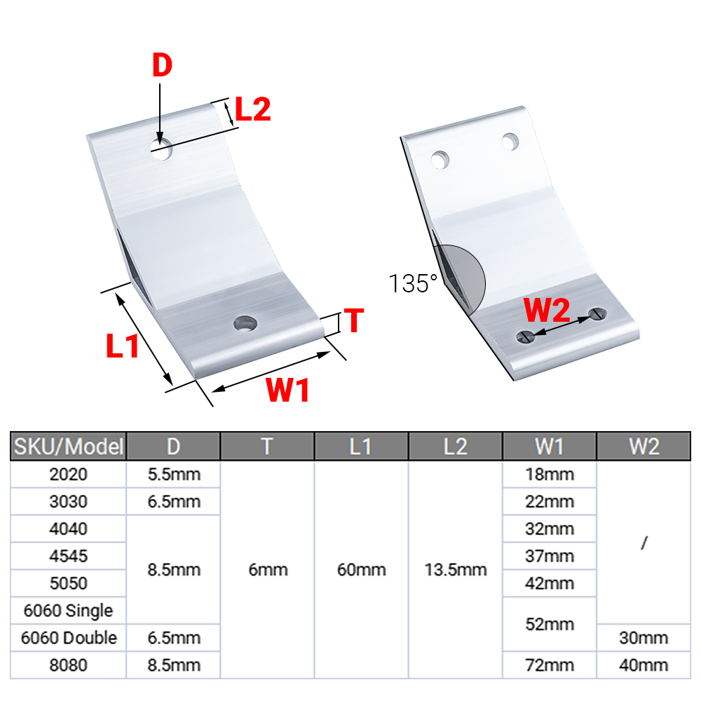 10/5Pcs 135 Degree Corner Angl - Woodworking Joint review and price