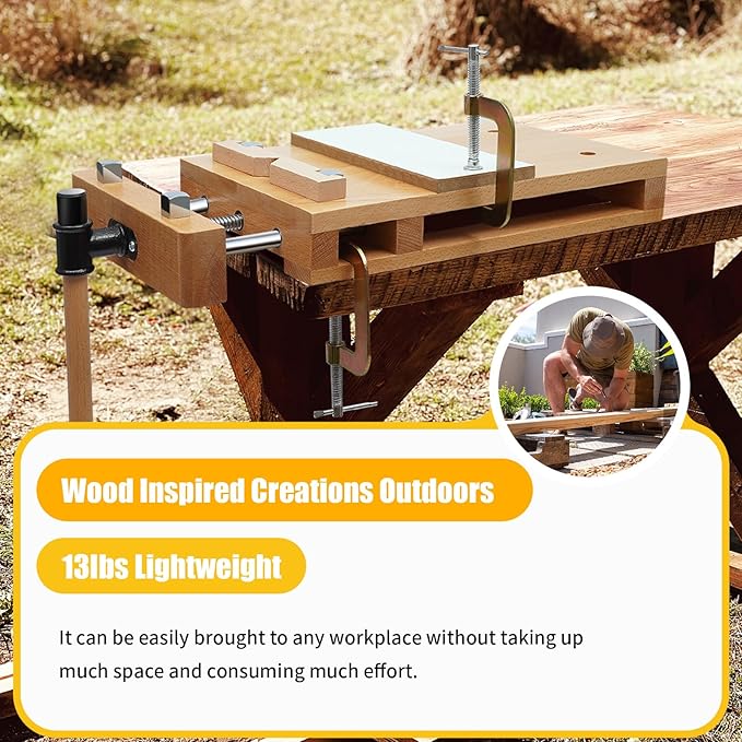 Hard Wood Work Bench Woodworki - Woodworking Bench Vise review and price