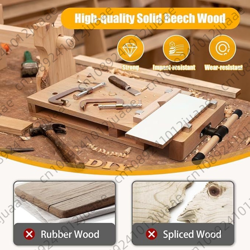 Hardwood Bench Desktop Woodwor - Woodworking Bench Vise review and price