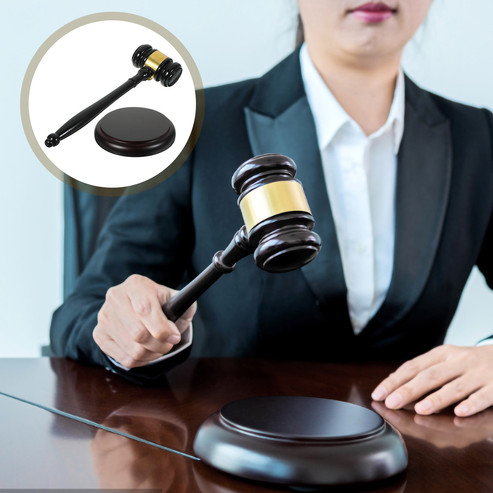 1Set Professional Wooden Gavel - Woodworking Auctions review and price