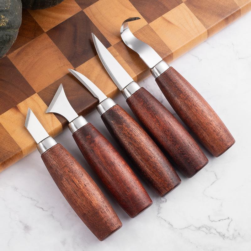 5 Pcs Wood Carving Chisel Set  - Woodworking Project review and price