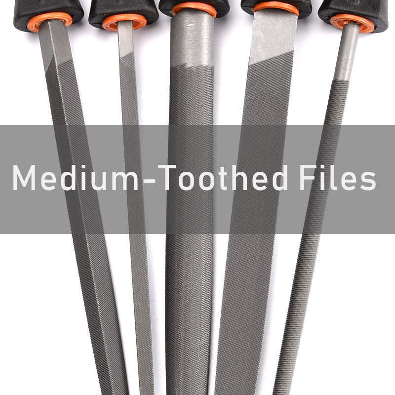 5pcs Medium-Toothed Metal File - Woodworking Files And Rasps review and price