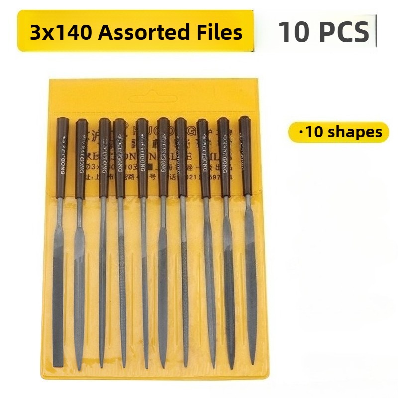 10pcs/set Metal Needle File Se - Woodworking Files And Rasps review and price