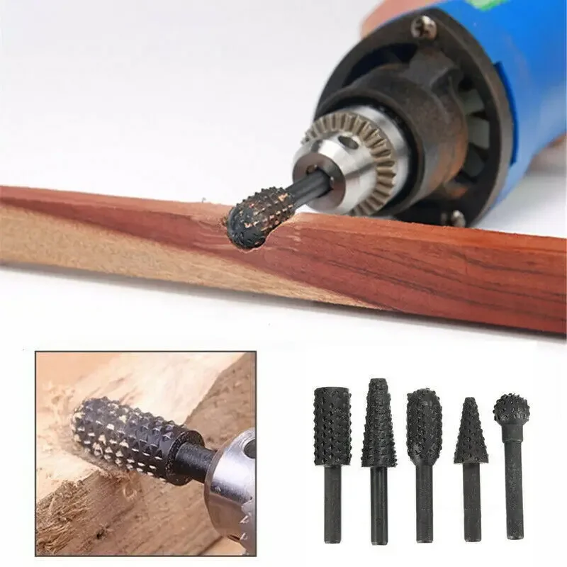 5PCS Rotary Craft Files Rotary - Woodworking Files And Rasps review and price
