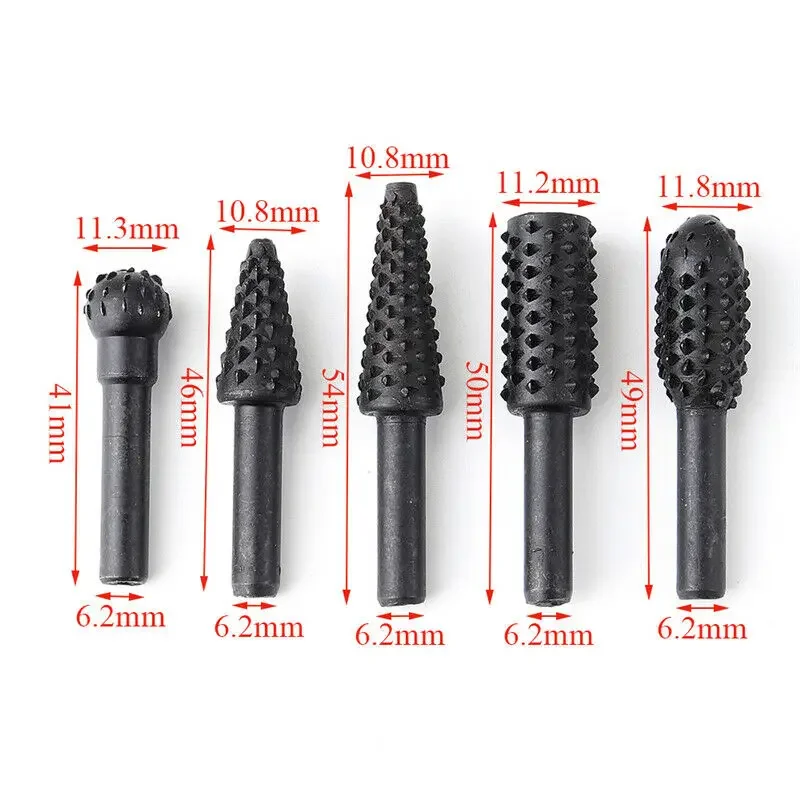 5PCS Rotary Craft Files Rotary - Woodworking Files And Rasps review and price