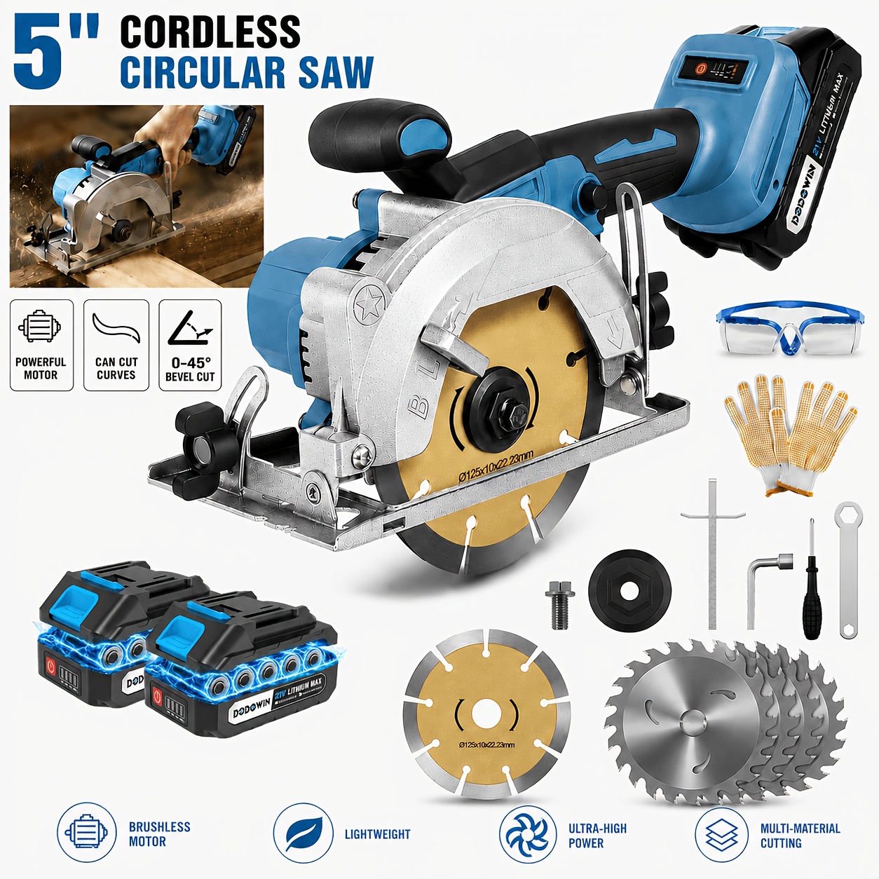 Brushless Circular Saw Kit - 2 - Woodworking Project review and price