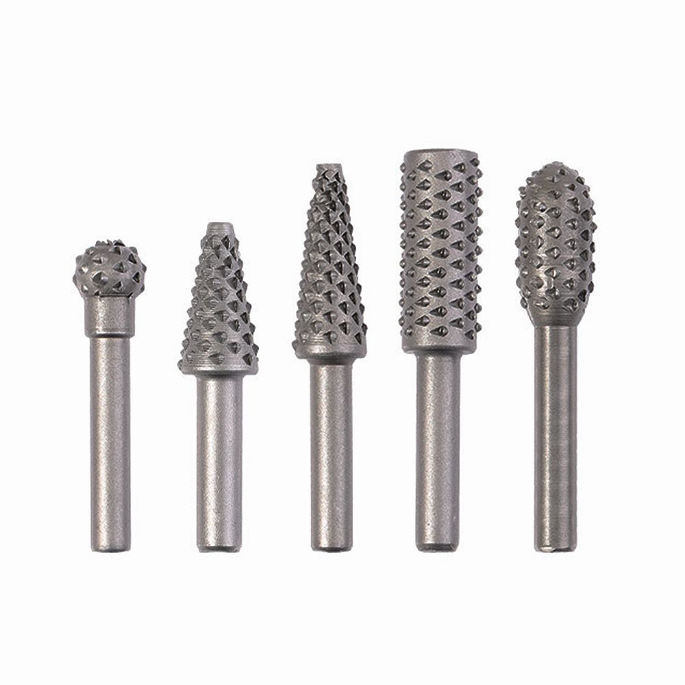 Krachtige 5Pcs Rotary Rasp HSS - Woodworking Files And Rasps review and price