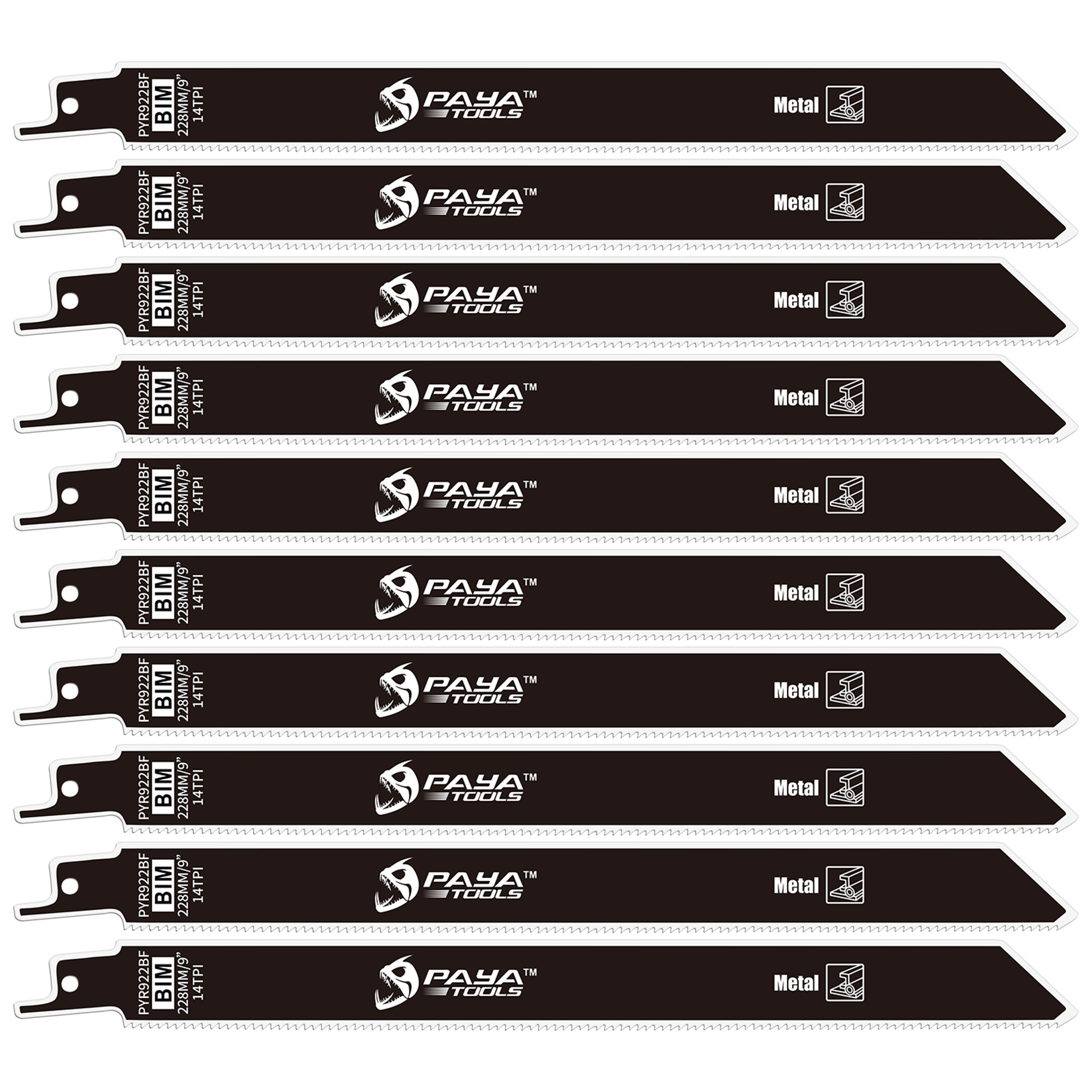 PAYA 10PCS 9Inch Metal Cutting - Woodworking Equipment review and price