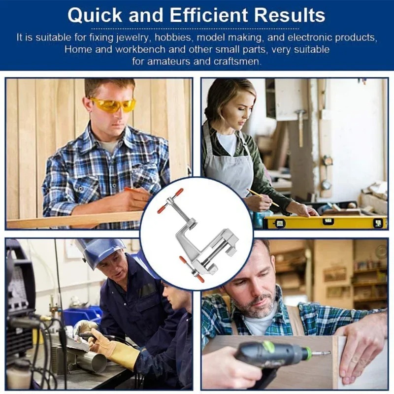 Mini Bench Vise Muliti-Funcati - Woodworking Bench Vise review and price