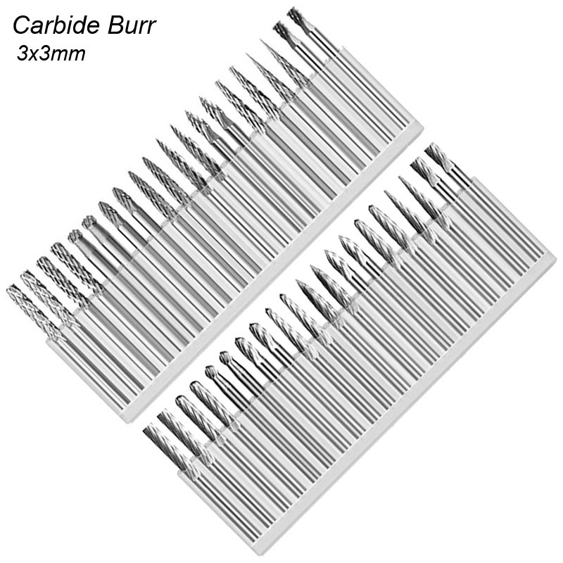 3mm Shank Tungsten Carbide Bur - Woodworking Files And Rasps review and price