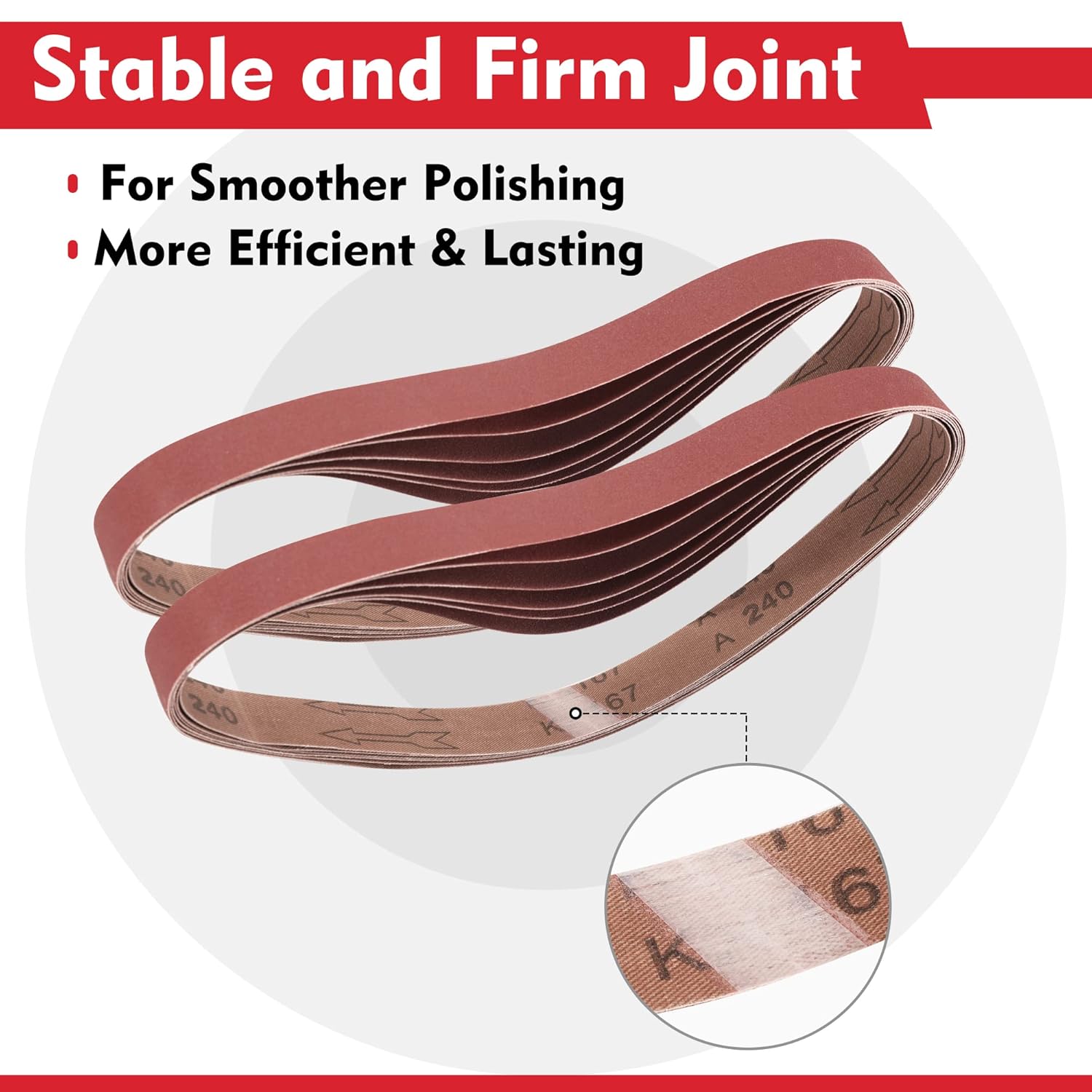 36 Pack 1x30 Inch Sanding Belt - Woodworking Kits review and price