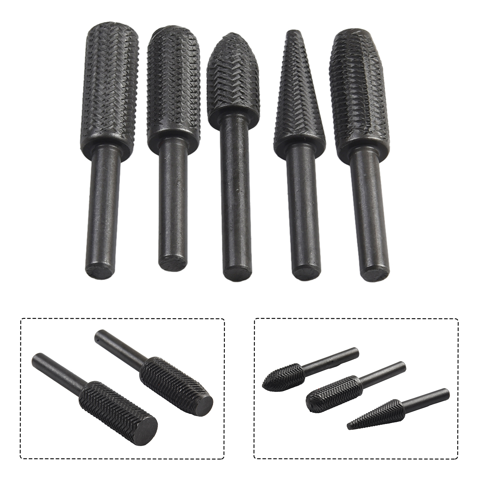 5Pcs Double Cut Rotary Rasp Fi - Woodworking Files And Rasps review and price