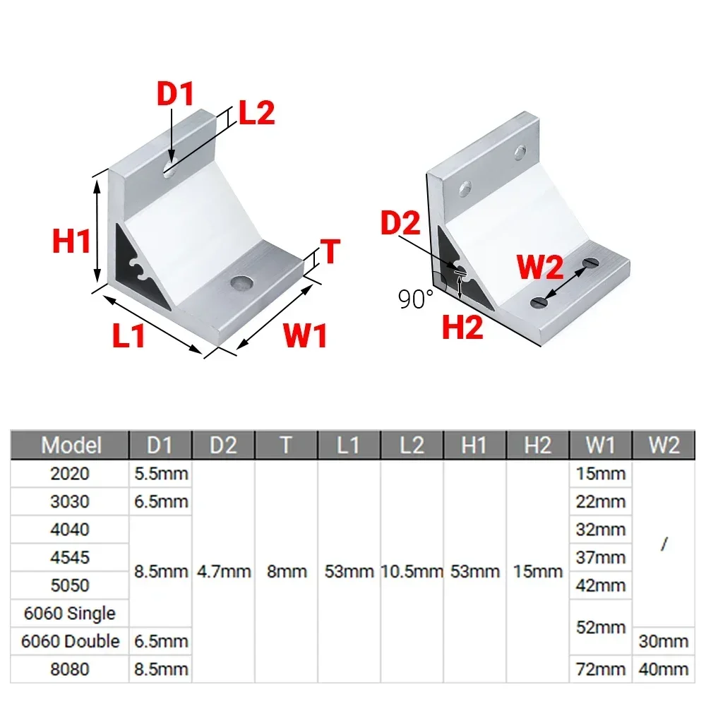 4Pcs 90 Degree Corner Angle Br - Woodworking Joints review and price