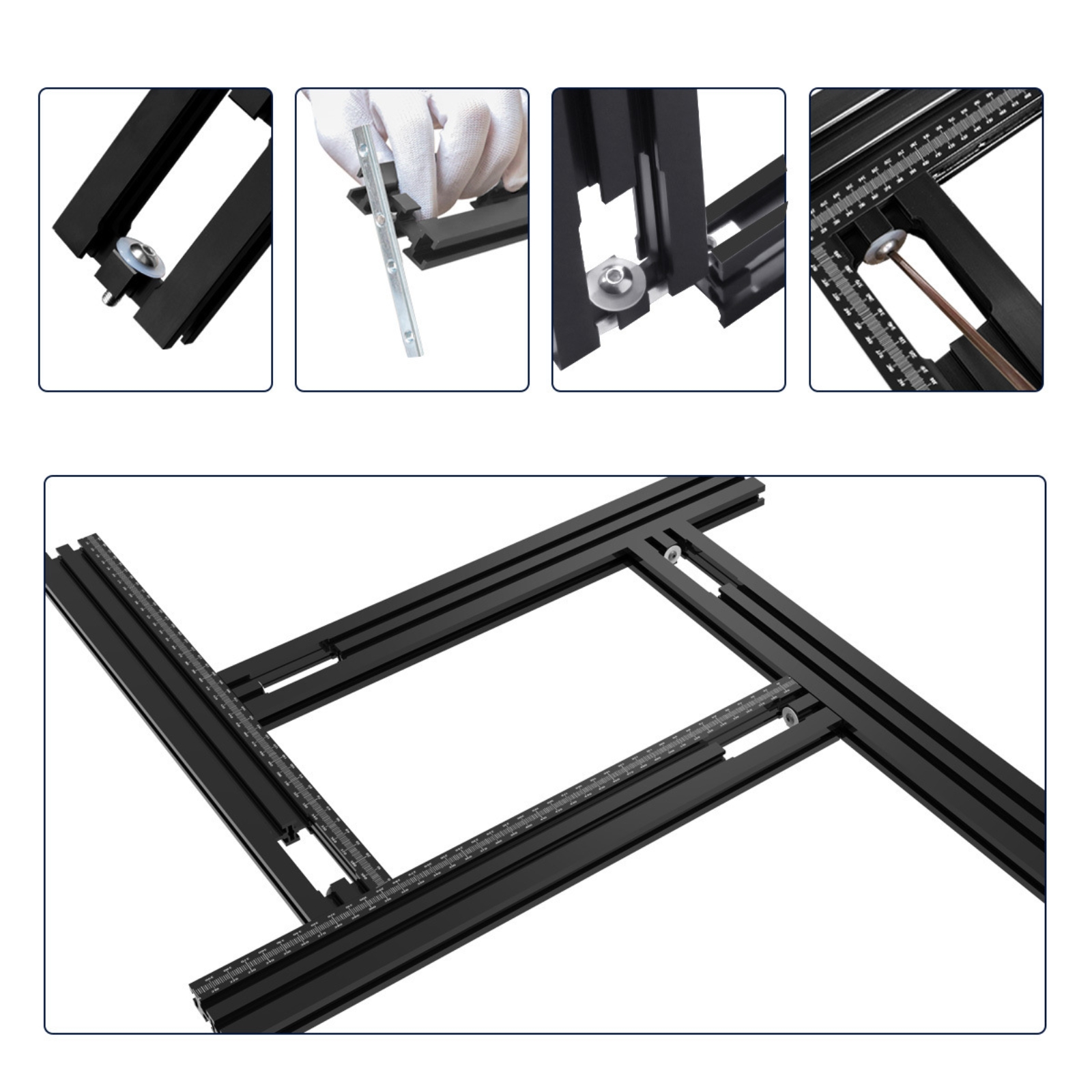 Routing Guide Tracks Metal Cut - Woodworking Kits review and price