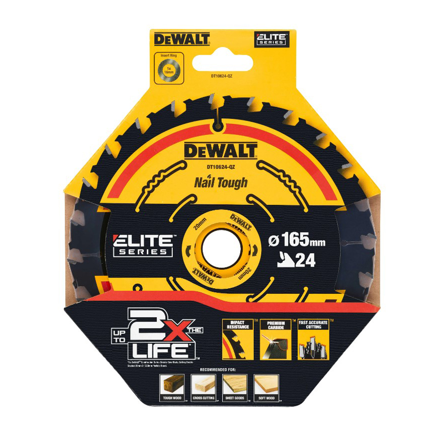 DEWALT DT10624-QZ 1/3pcs 24T C - Woodworking Equipment review and price
