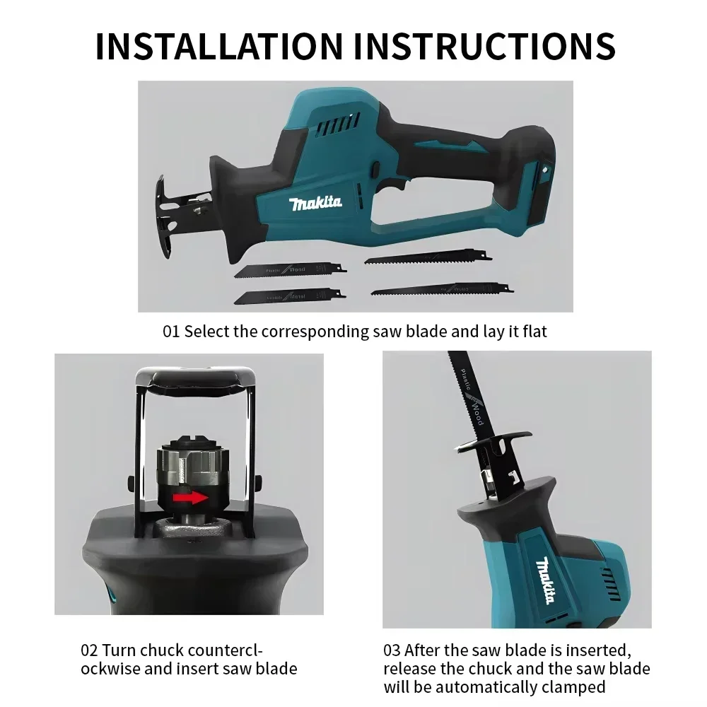 Makita DJR189 18V Cordless Ele - Woodworking Equipment review and price
