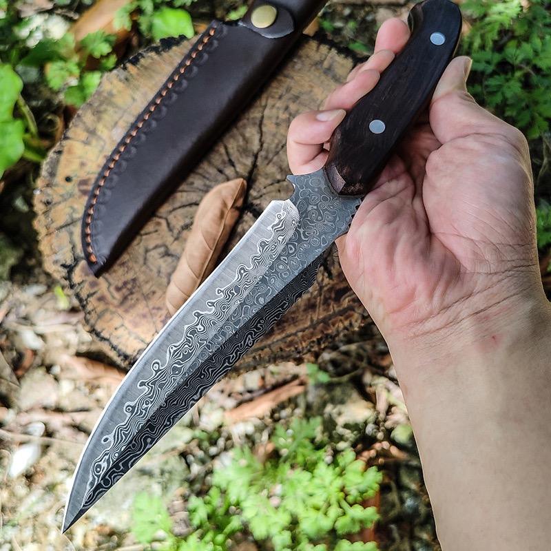 Damascus Steel Chef Knife, Hou - Woodworking Japan review and price