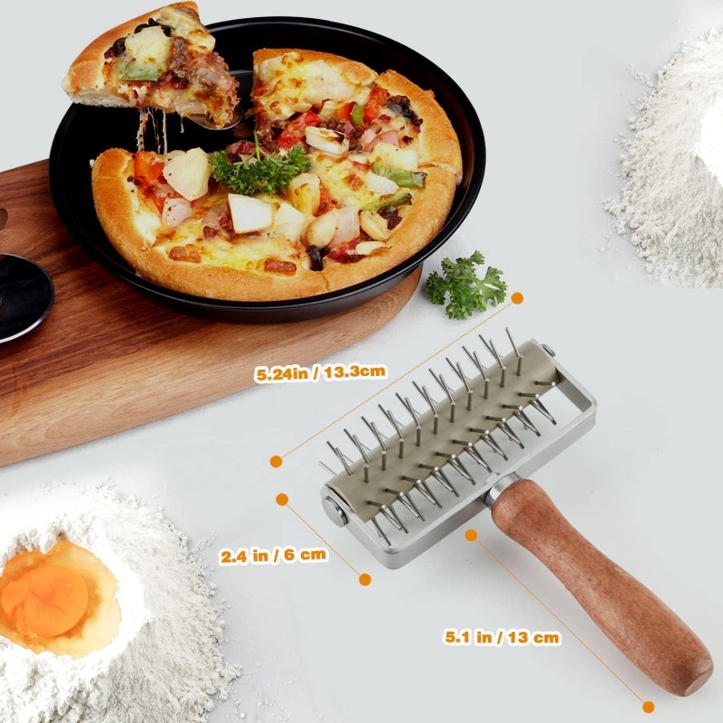 Pizza Bread Needle Puncher Rol - Woodworking Veneer Cutter review and price