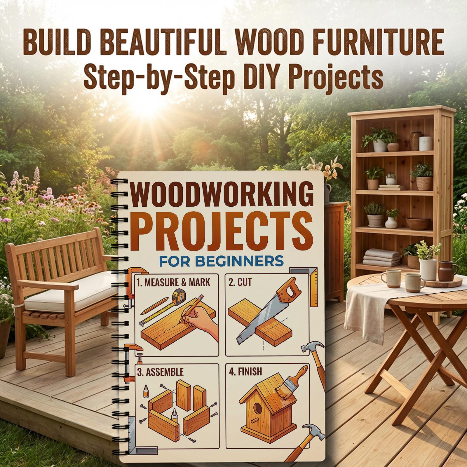 Woodworking Book for Beginners - Woodworking Project review and price