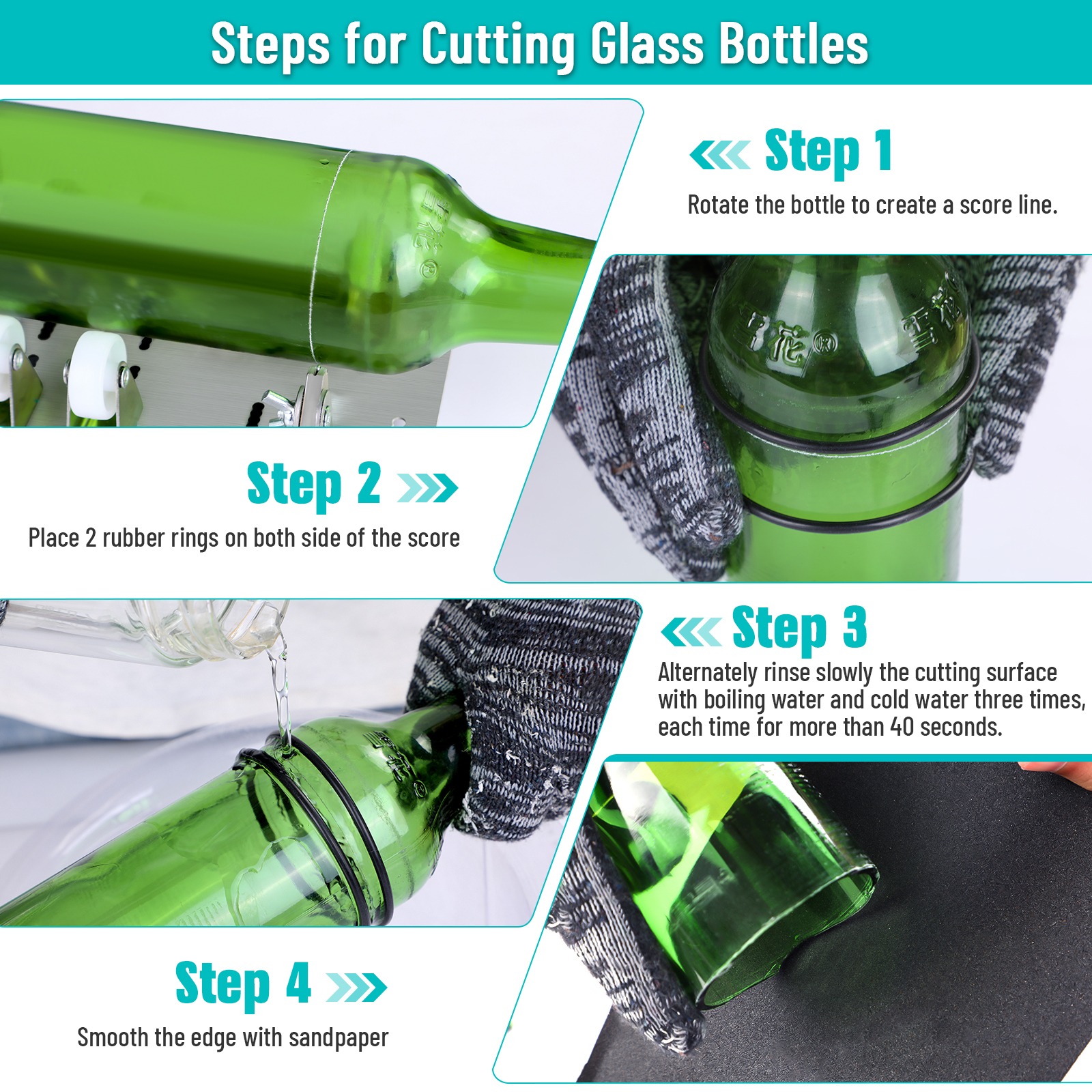 DIY Glass Bottle Cutter Adjust - Woodworking Veneer Cutter review and price