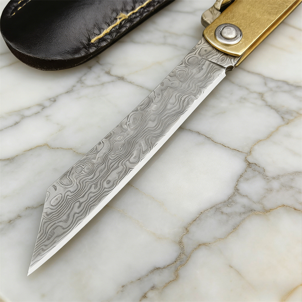 Higonokami Japan VG10 Damascus - Woodworking Japan review and price