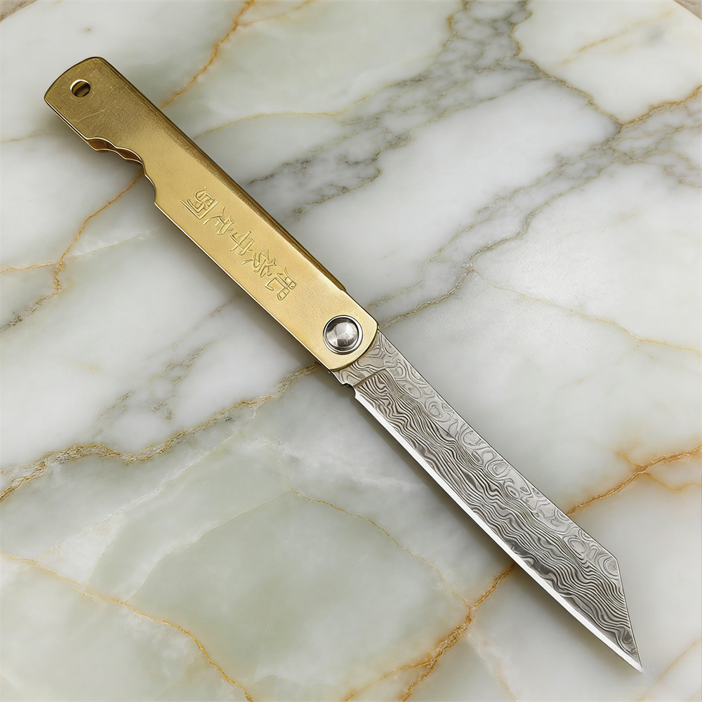 Higonokami Japan VG10 Damascus - Woodworking Japan review and price