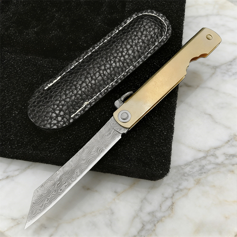 Higonokami Japan VG10 Damascus - Woodworking Japan review and price